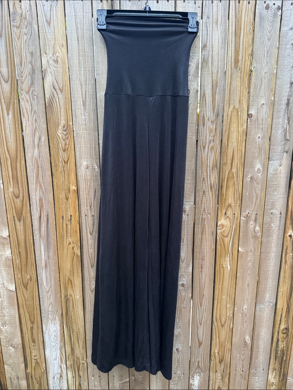 Norma Kamali Black elephant wide leg pant - Picture 2 of 9